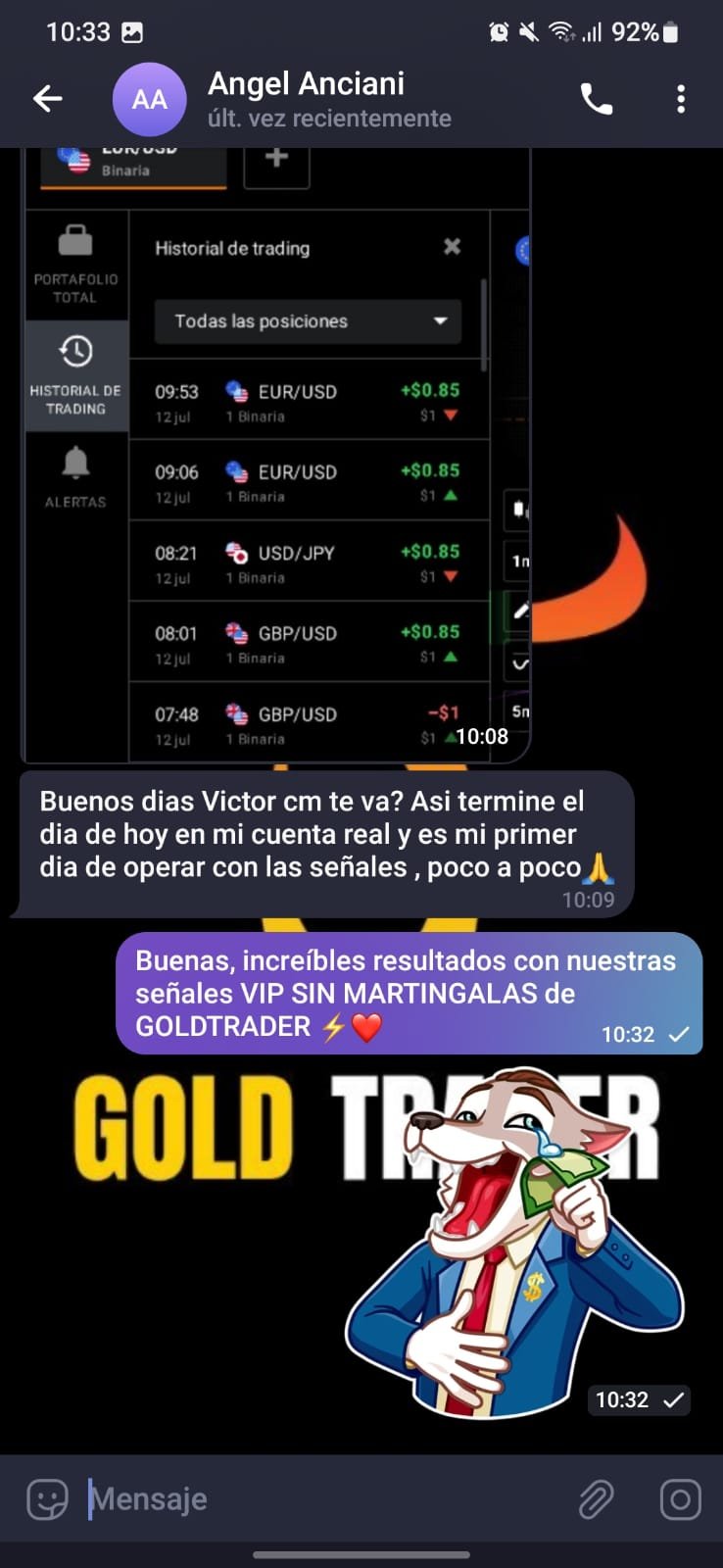 Testimonio del grupo 3